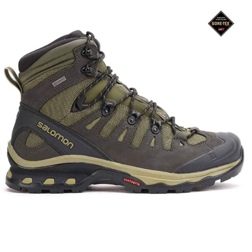 Salomon QUEST 4D 3 GORE-TEX Botas De Montaña Hombre - Verde Oliva - Colombia (72594-EHFU)